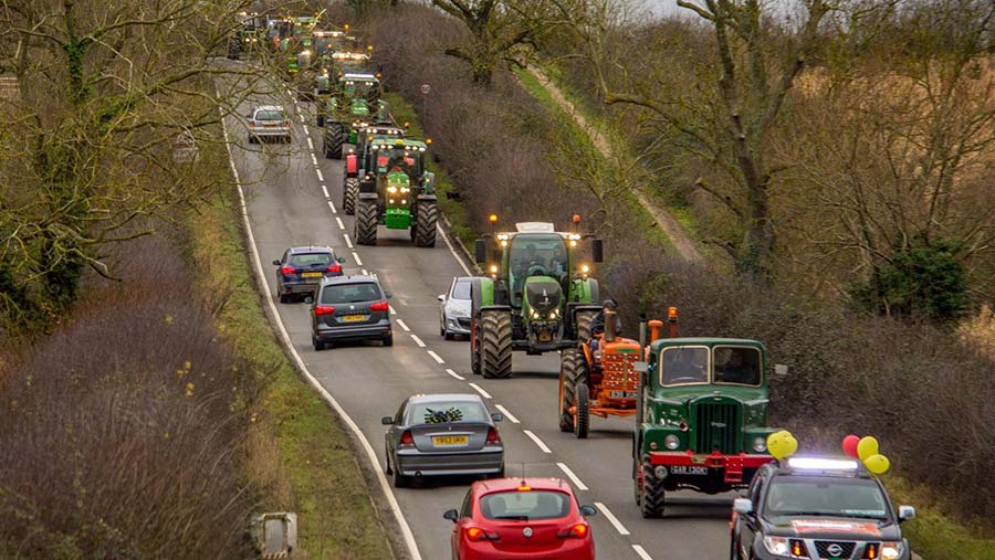 Tractor run