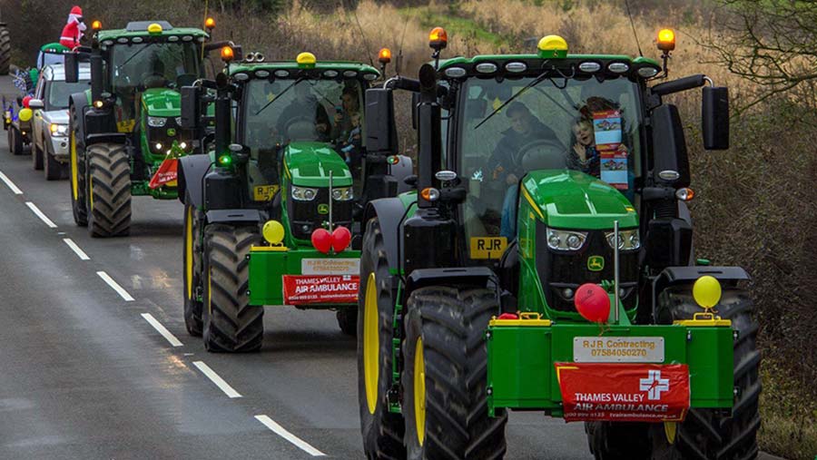 Tractor run