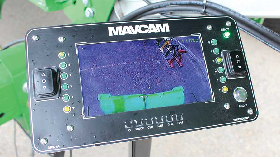 Redekop Mavcam screen