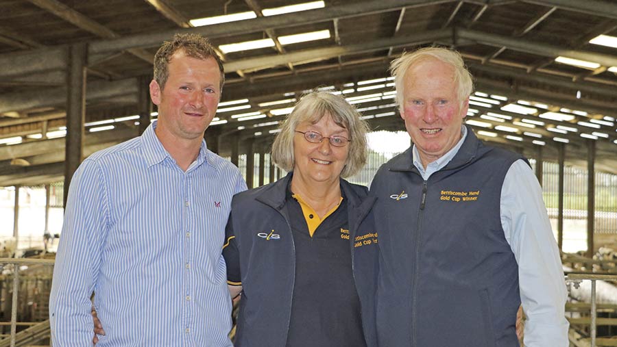 Simon, Heather and Roland Bugler