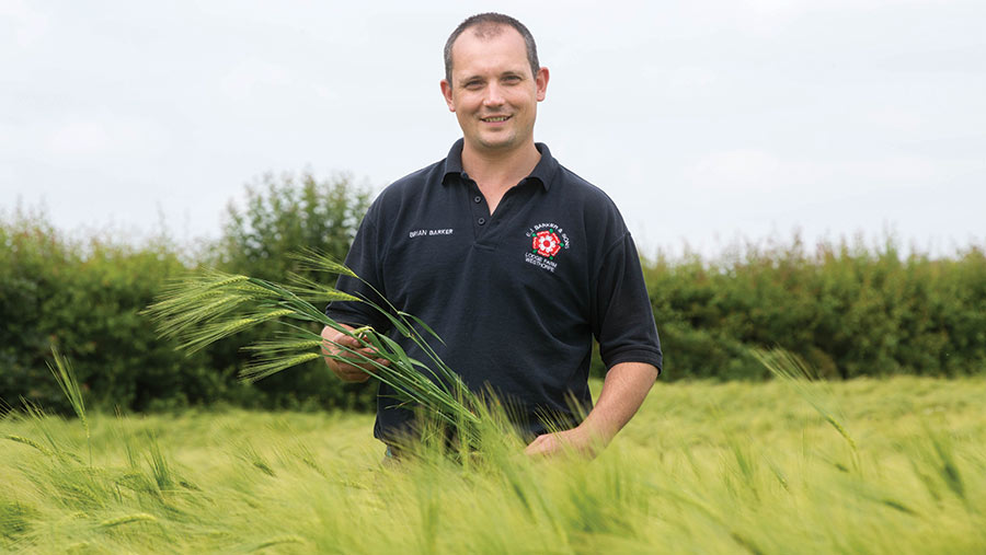 Farmer Brian Barker