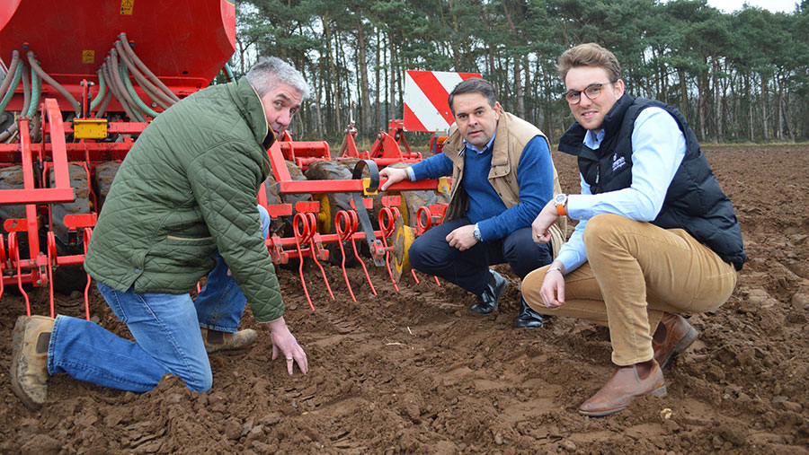 Andrew Murdo, Matthew Adams and Matt Shand 