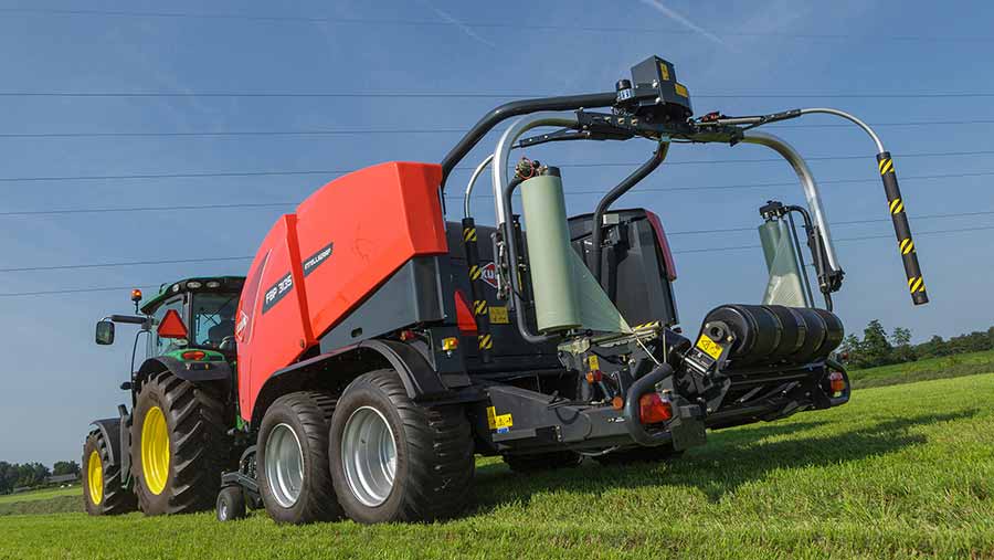 Kuhn FBP3135 Intelliwrap baler