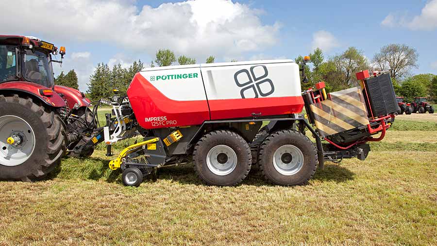 Pottinger Impress baler-wrapper