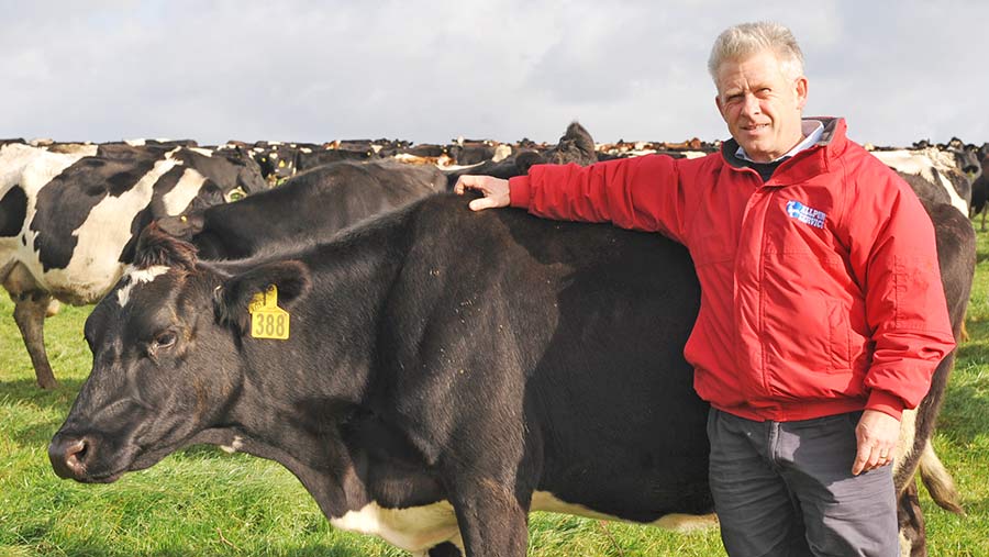Carmarthenshire dairy farmer Haydn Lloyd