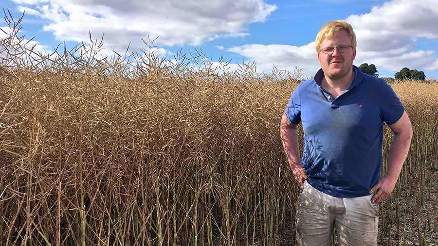 Hampshire grower Sam Burge © Oli Hill