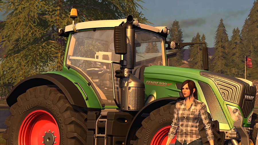 Screenshot from Farming Simulator © Farming Simulator