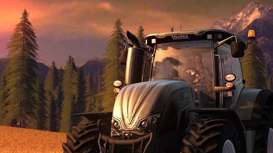 Screenshot from Farming Simulator © Farming Simulator
