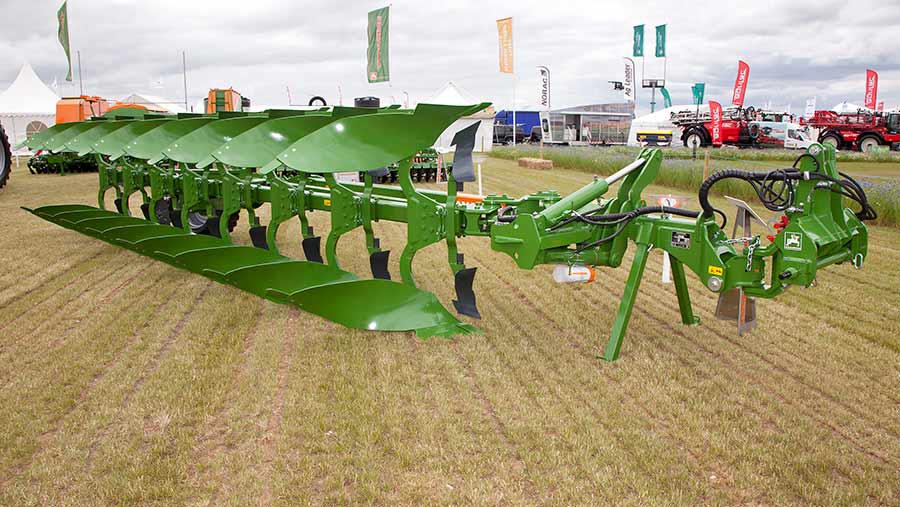 Amazone 8 plough