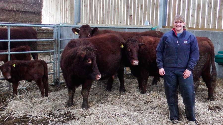 Exmoor farmer Sarah Eveleigh