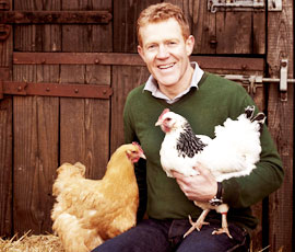 Adam Henson launches new poultry feed - Farmers Weekly