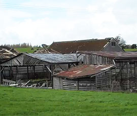 VIDEO Narrow escape for farmer as twister hits Essex Farmers