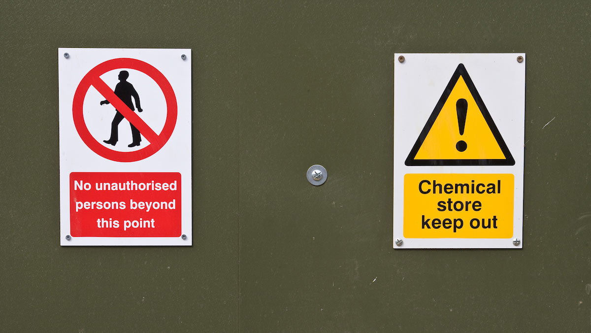 The rules for legal storage of pesticides on farm Farmers Weekly