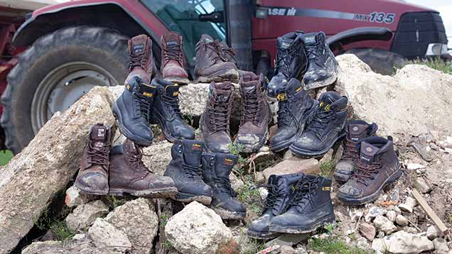 Work boots on test - which are the best 