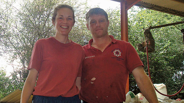 Helen and Mark Williams.