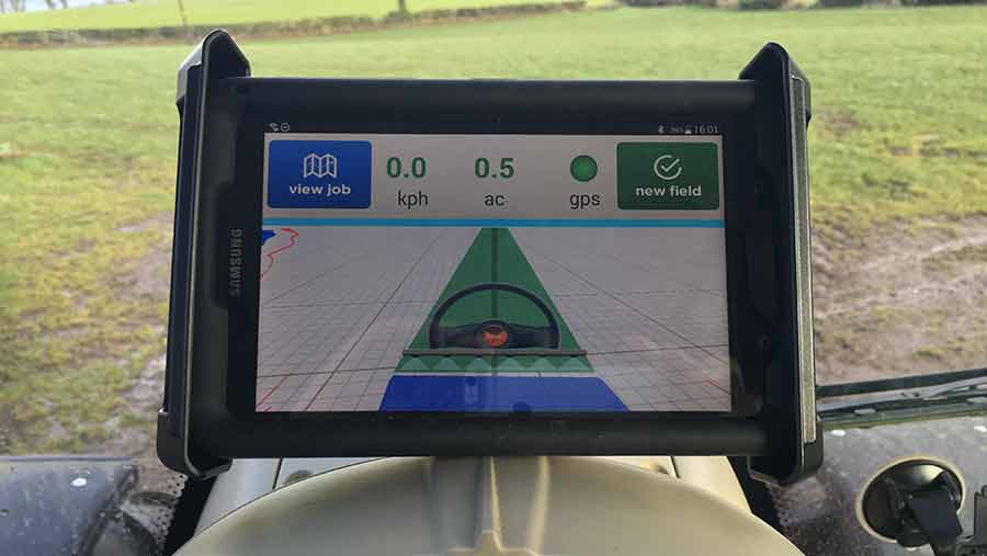 skak Surrey salami Grass-Guide GPS system offers guidance on a budget - Farmers Weekly