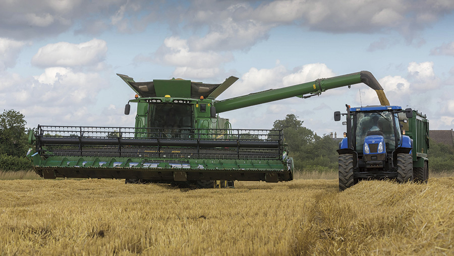 What costs to consider when increasing combine capacity Farmers Weekly