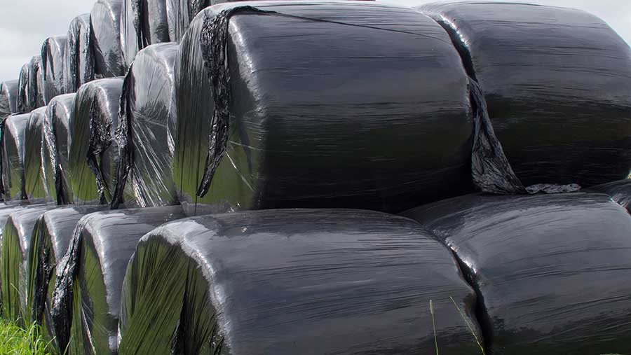 Farmers warned against storing baled waste - Farmers Weekly