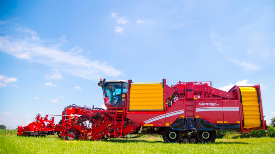 Grimme launches 354hp Varitron potato harvester - Farmers ...