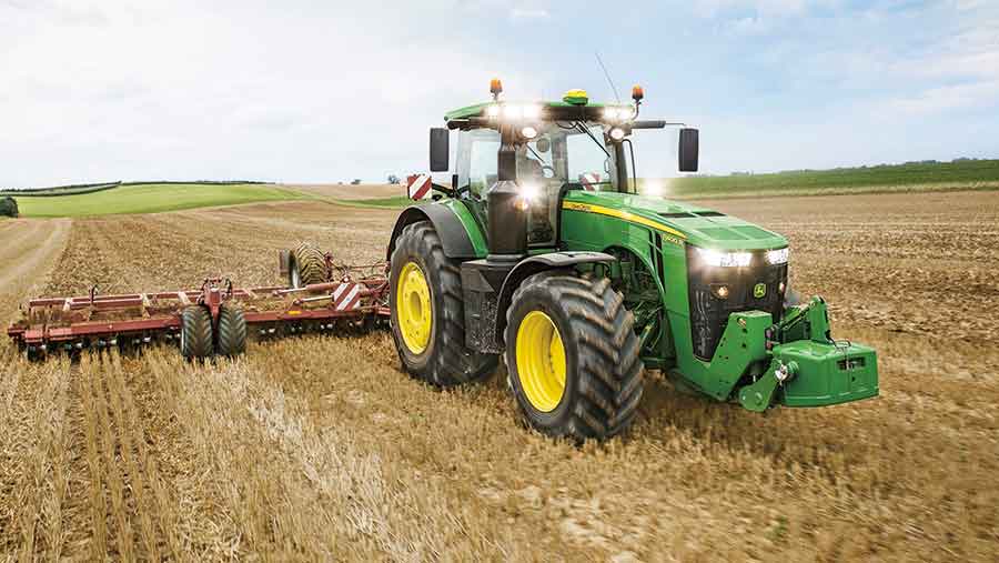 New 400hp John Deere 8r Is Brands Biggest Ever Standard Tractor 4135