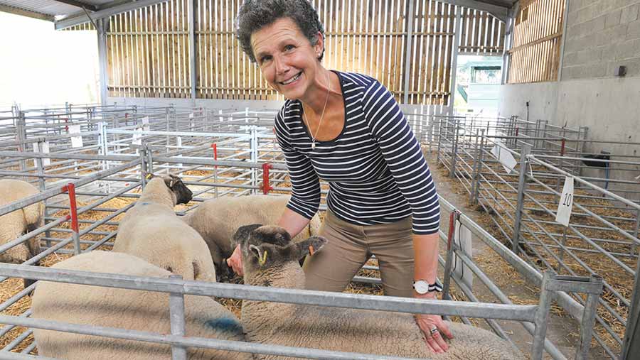 Sheep consultant Kate Phillips © Debbie James