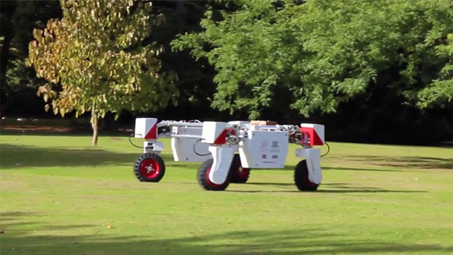 Lincolnshire University robot