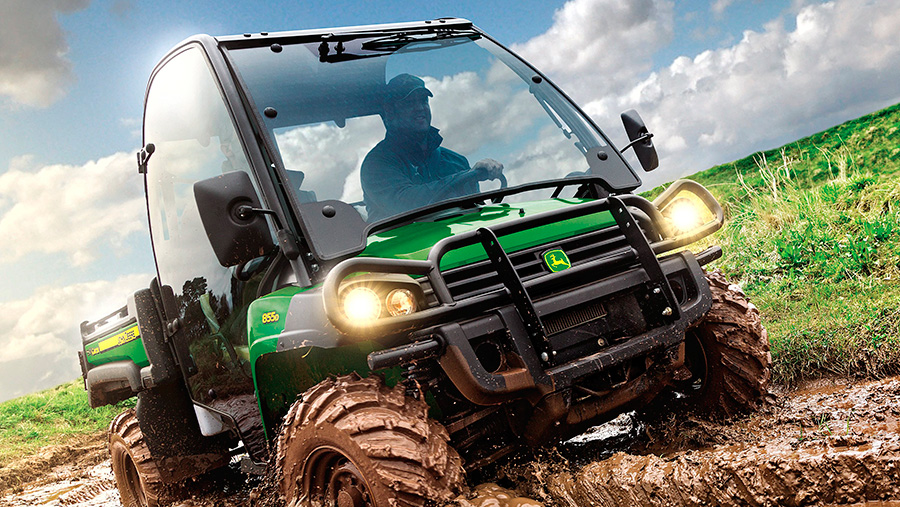 John Deere adds Cesar security to Gator UTV range Farmers Weekly