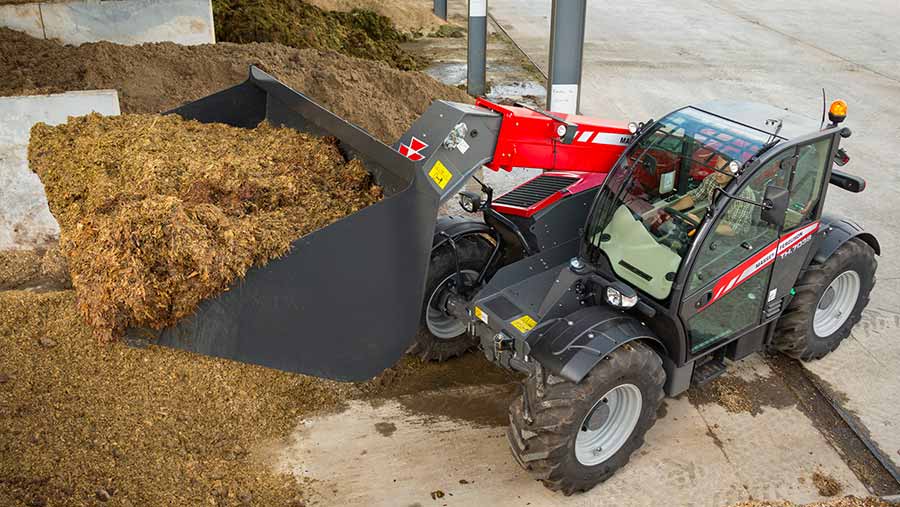 New engines and gearboxes for Massey Ferguson telehandlers - Farmers Weekly