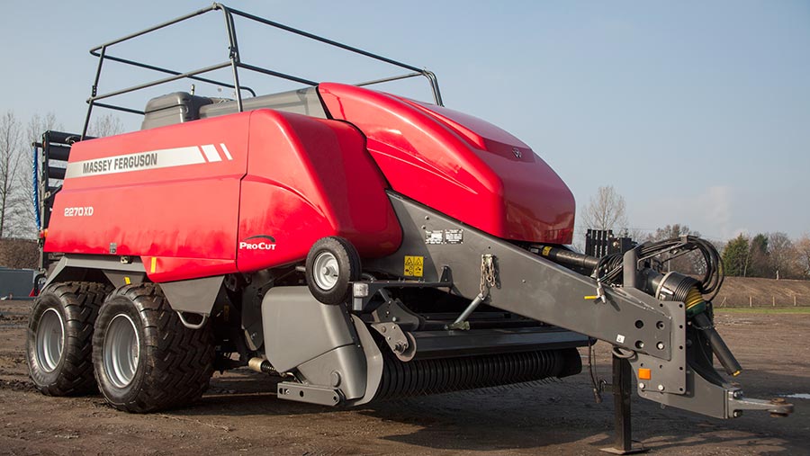 How To Get A Big Square Baler Ready For The New Season Farmers Weekly