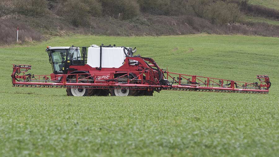 14 selfpropelled sprayers compared sidebyside Farmers Weekly