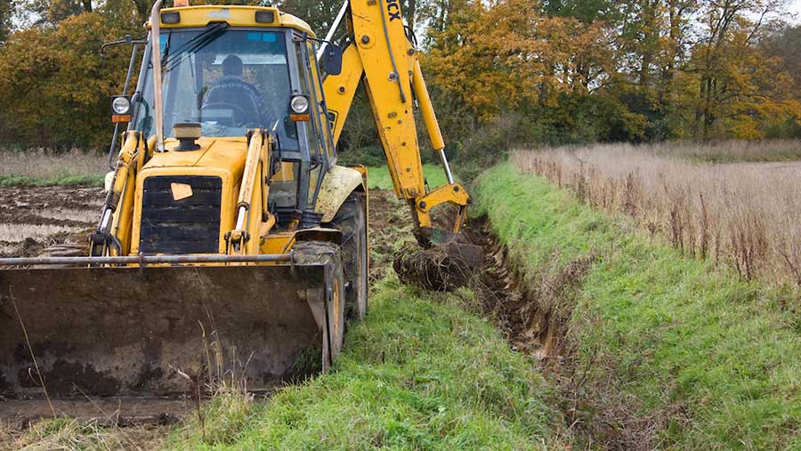 Caution urged over digging ditches to prevent flytippers Farmers Weekly