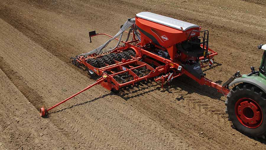 Kuhn add fertiliser option to largest Espro trailed drill - Farmers Weekly