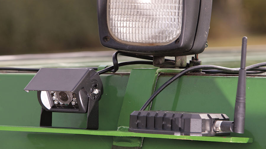On test Combine reversing cameras which is best? Farmers Weekly
