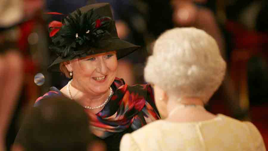 Jeanette Dawson was awarded an OBE in 2010 © Lewis Whyld/PA Images