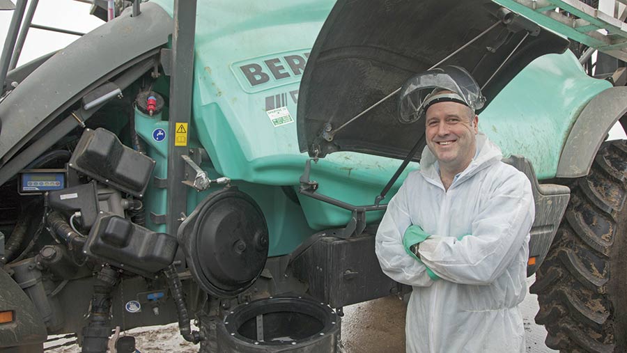 Driver's view: Essex grower's verdict on Berthoud's Vantage sprayer ...