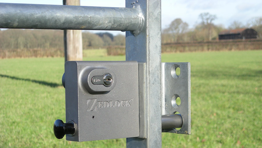 Zedlock Galvinised Farm Field Horse Garden Security Gates to suit 25mm steel 