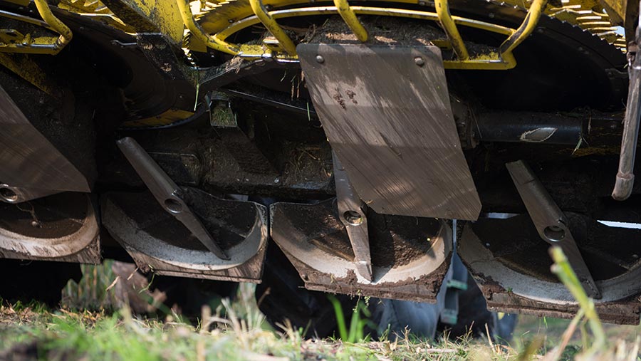 Close-up of underside of Stalkbuster