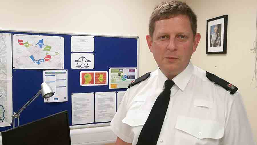 Police chief ch supt Ian Metcalfe