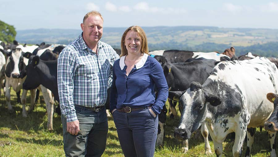 Di Wastenage with her husband Pete © Jim-Wileman