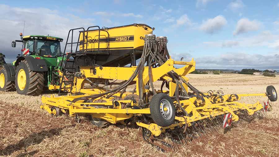 Claydon Hybrid T drill 