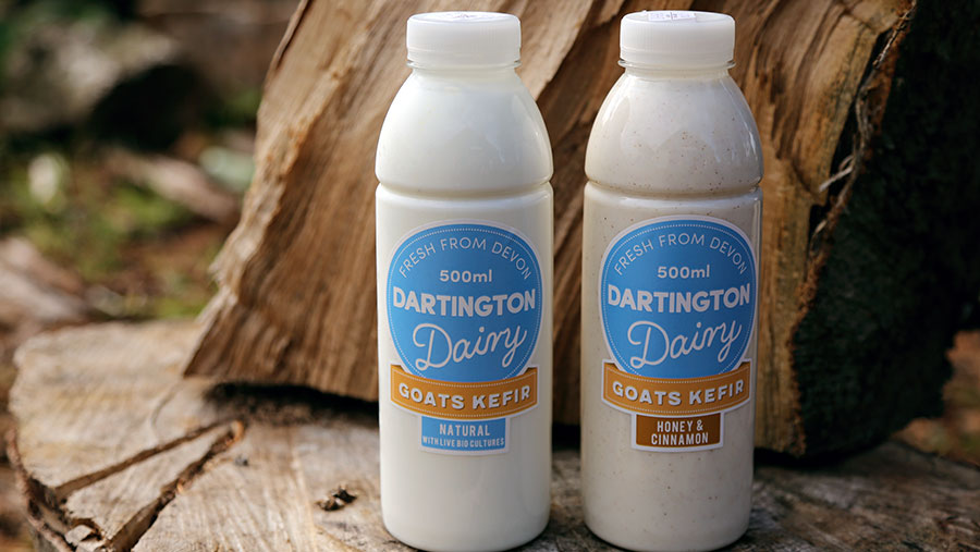 Dartington Dairy kefir milk drinks