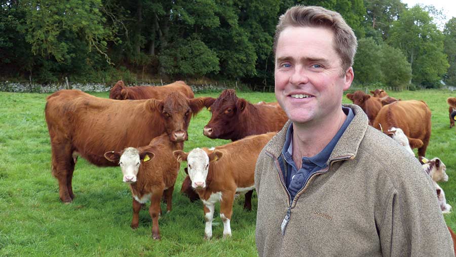 Scottish farmer Rob Wilson