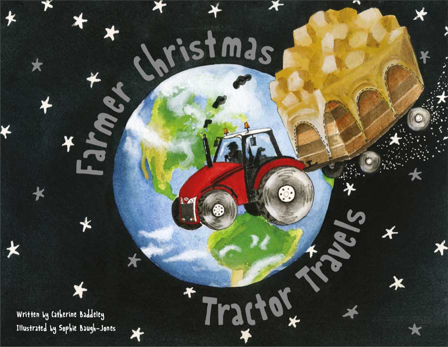 The cover of the Tractor Travels book by Catherine Baddleley