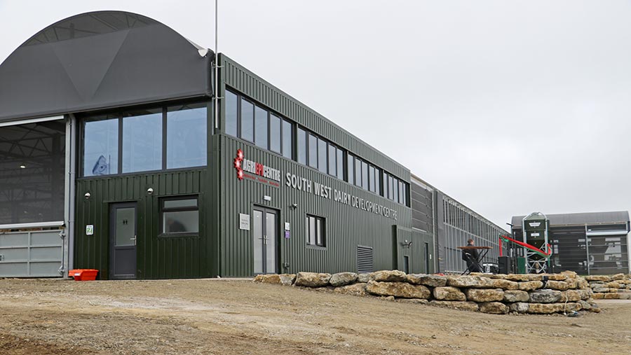 Exterior shot of the Agri-EPI Centre