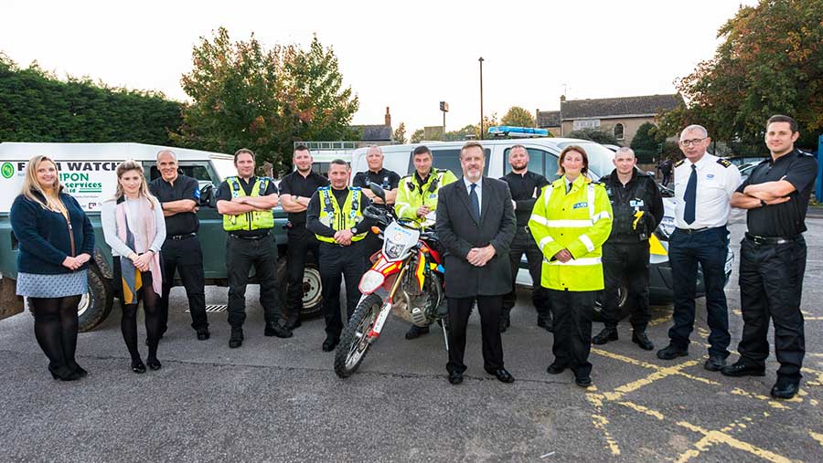 Members of the Leeds District Wildlife and Rural Crime Team