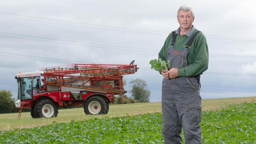 Philip Wood in field