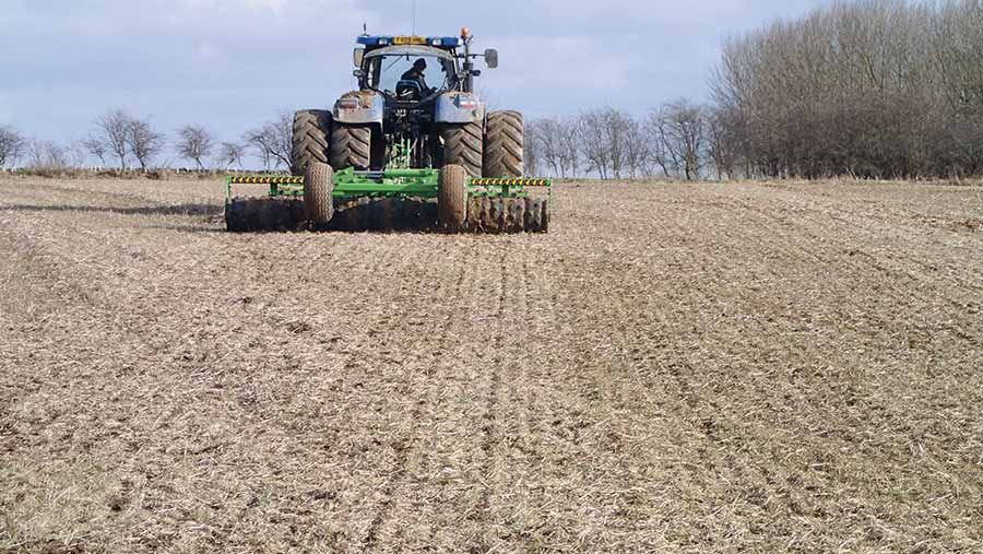 An example of very low surface disturbance soil loosening to 18cm depth