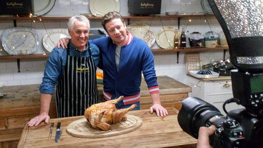 Paul Kelly and Jamie Oliver