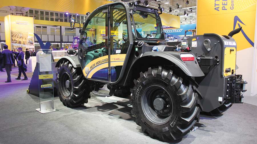 New Holland telehandler