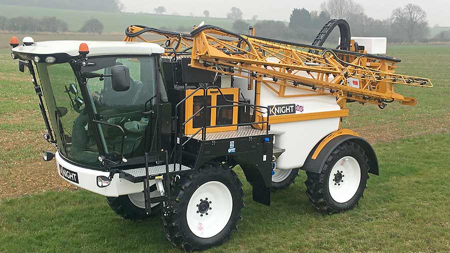 Knight 1800 series buyers can go low or high with the cab installation